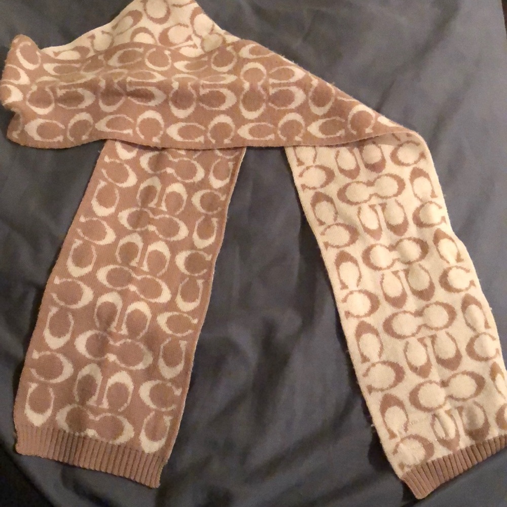 Wool Coach Scarf - LIKE NEW